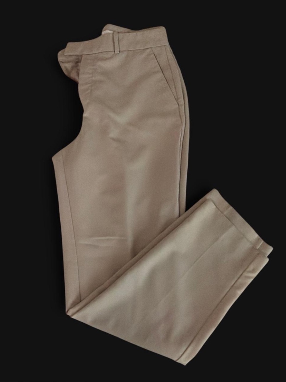 Mango Slim Straight Chinos - Taupe Beige